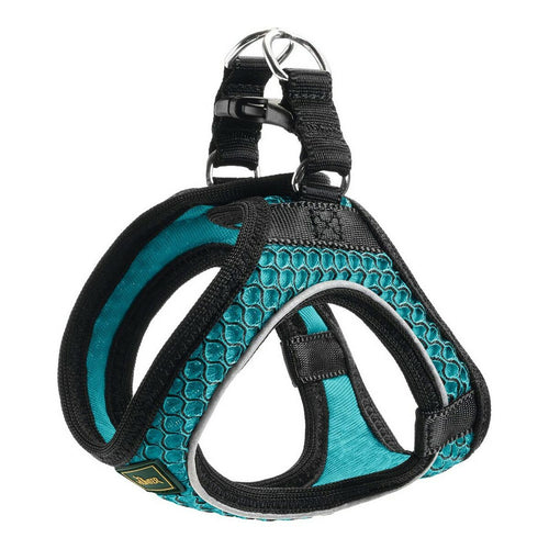Arnés para Perro Hunter Hilo-Comfort Turquesa
