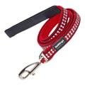 Correa para Perro Red Dingo Reflectante Rojo 1,5 x 120 cm
