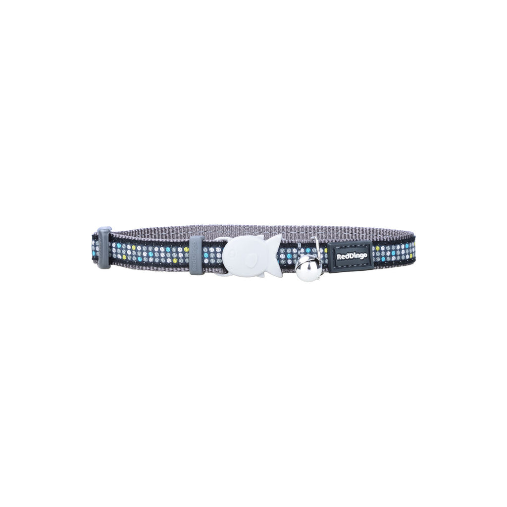 Collar para Gato Red Dingo Modern on Cool Gris