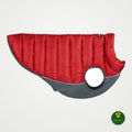 Abrigo para perro Red Dingo Puffer rojo naranja 30 cm - Mascotania